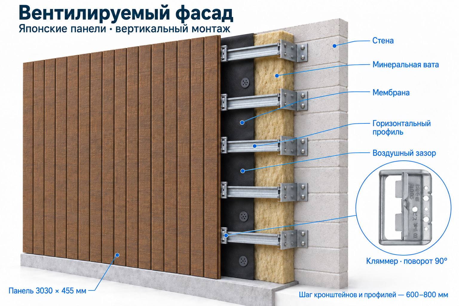 Вертикальный монтаж · EPC241